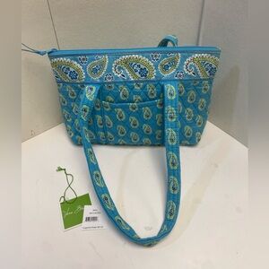 Vera Bradley Bermuda Cotton Tote Bag with Pocket Women